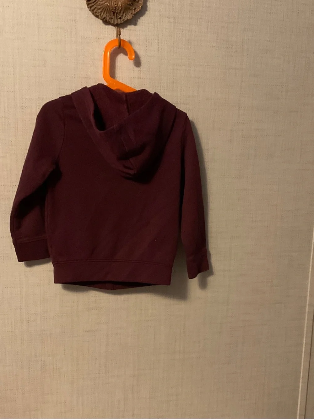 Old Navy Kids' Burgundy Full-Zip Hoodie with Logo